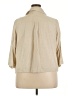 Cj Banks Solid Tan Jacket Size 2X - photo 2