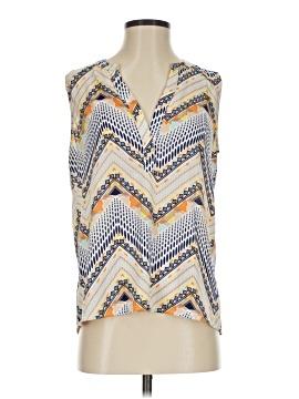 Skies Are Blue Sleeveless Blouse