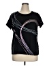 Ideology Print Black Active T-Shirt Size 1X - photo 1
