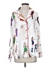 Sheshow Print White Long Sleeve Blouse Size M - photo 1