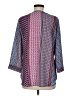 Van Heusen 100% Polyester Purple 3/4 Sleeve Blouse Size M - photo 2