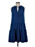Max Studio Blue Casual Dress Size S - photo 1