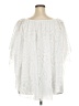 Cato 100% Polyester White 3/4 Sleeve Blouse Size 24W - photo 2
