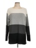 Vince Camuto Color Block Gray Pullover Sweater Size L - photo 1