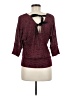 By & By Burgundy Pullover Sweater Size S - photo 2