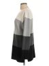 Vince Camuto Color Block Gray Pullover Sweater Size L - photo 5