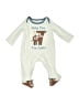 Baby Starters Ivory Long Sleeve Onesie 6-9 MO / 9 MO - photo 1
