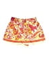 Zara 100% Polyester Paisley Yellow Shorts Size S - photo 1