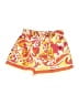Zara 100% Polyester Paisley Yellow Shorts Size S - photo 2