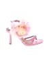 Lemonade Floral Pink Sandals Size 6 1/2 - photo 1