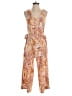 dalia Print Orange Jumpsuit Size 2 - photo 1
