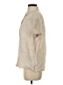 Express Ivory Short Sleeve Button-Down Shirt Size S - photo 5