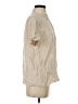 Express Ivory Short Sleeve Button-Down Shirt Size S - photo 4