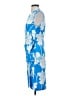 J. McLaughlin Print Blue Cocktail Dress Size M - photo 5