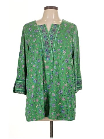 J.Jill 3/4 Sleeve Blouse (view 1)