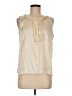 Talbots Ivory Sleeveless T-Shirt Size 8 - photo 1