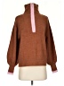 KITRI Brown Turtleneck Sweater Size XS - photo 1