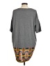 Lularoe Gray 3/4 Sleeve T-Shirt Size M - photo 2