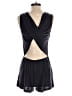Silence and Noise Solid Black Romper Size S - photo 2