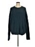 Free People Chevron-herringbone Teal Pullover Sweater Size XL (estimated) - photo 1