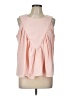 Unbranded 100% Polyester Pink Sleeveless Blouse Size L - photo 1
