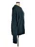 Free People Chevron-herringbone Teal Pullover Sweater Size XL (estimated) - photo 4