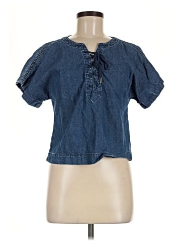 Madewell Short Sleeve Blouse (view 1)
