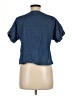 Madewell Blue Short Sleeve Blouse Size S - photo 2