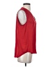 Vince Camuto 100% Polyester Red Sleeveless Blouse Size S - photo 4