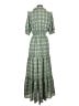Max Studio Paisley Green Casual Dress Size XXS (estimated) - photo 2