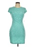 B. Darlin Solid Teal Casual Dress Size 11 - 12 - photo 1
