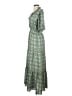 Max Studio Paisley Green Casual Dress Size XXS (estimated) - photo 5