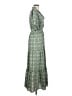 Max Studio Paisley Green Casual Dress Size XXS (estimated) - photo 4