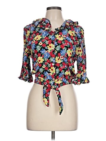 Bonnie Evans 3/4 Sleeve Blouse (view 1)
