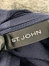 St. John Solid Blue Wool Skirt Size 12 - photo 4