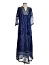 Soft Surroundings 100% Polyester Blue Casual Dress Size XS - photo 1