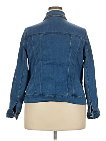 Isaac Mizrahi LIVE! Denim Jacket (view 2)