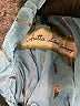 Aratta Silent Journey Stripes Blue Long Sleeve Blouse Size S - photo 7