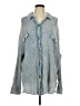 Bibi Blue Long Sleeve Blouse Size L - photo 1