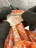 Crewcuts 100% Cotton Orange Dress Size 5 - photo 3