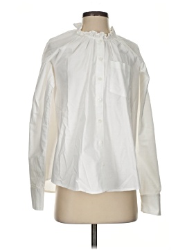 Veronica Beard Jeans Long Sleeve Button Down Shirt