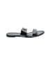 Tory Burch 100% Leather Black Sandals Size 8 - photo 1