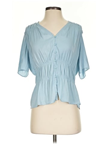 Elie Tahari Short Sleeve Blouse (view 1)