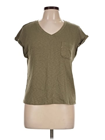 Marled Essentials Short Sleeve Top (view 1)