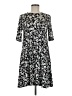 Old Navy Print Black Casual Dress Size M - photo 1