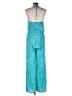 Tyche Paisley Teal Jumpsuit Size M - photo 2