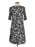 Old Navy Print Black Casual Dress Size M - photo 2