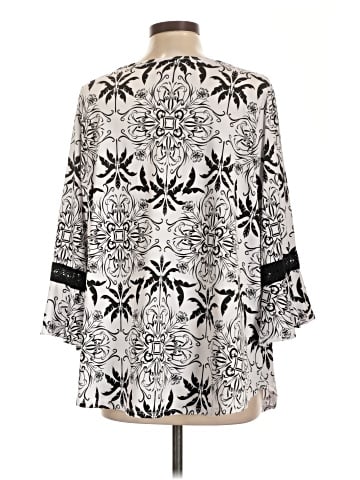 Ruby Rd. 3/4 Sleeve Blouse (view 2)