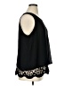 Cleo 100% Polyester Black Sleeveless Blouse Size 1X - photo 4