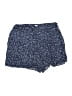 West Loop 100% Rayon Paisley Blue Shorts Size L - photo 1